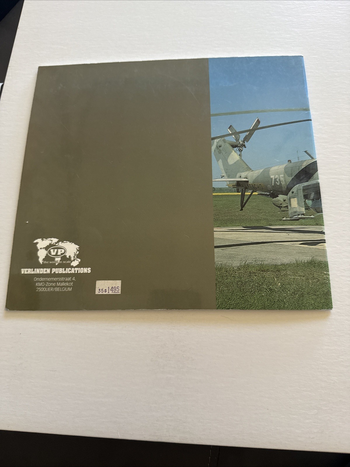 VERLINDEN Lock On #16 Aircraft Photo Ref. Book Mi-24W Hind E Gunship #733 C51