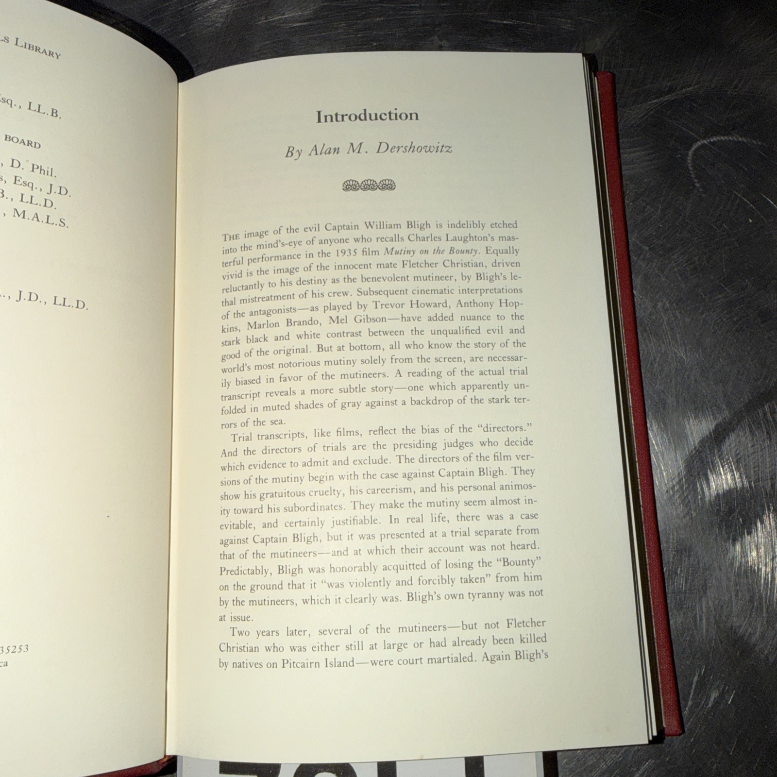 The Court Martial of the “Bounty” Mutineers Owen Rutter Notable Trials Library