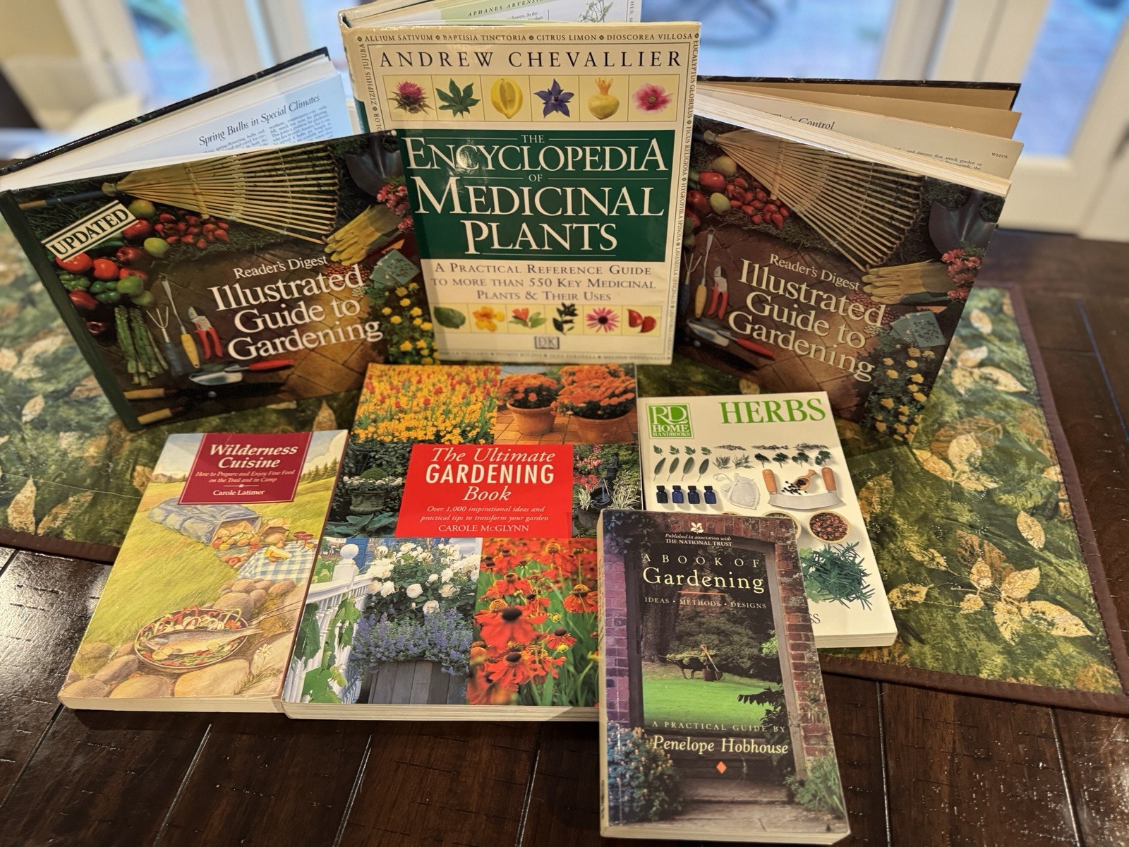 Gardening & Medicinal Herbs | Book Lot of 8 | HC/DJ |