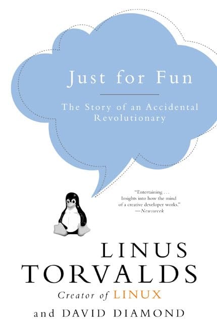 Just for Fun by Linus Torvalds Trade Paperback Brand New