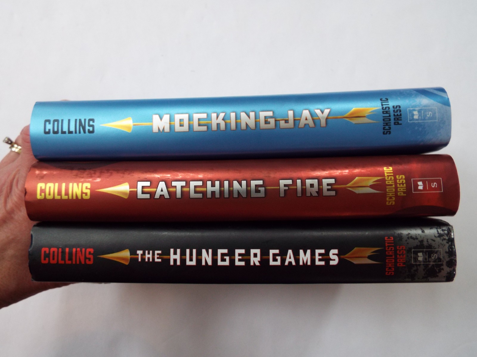 Lot 3 The Hunger Games Trilogy Series HC 1st Editions by Suzanne Collins