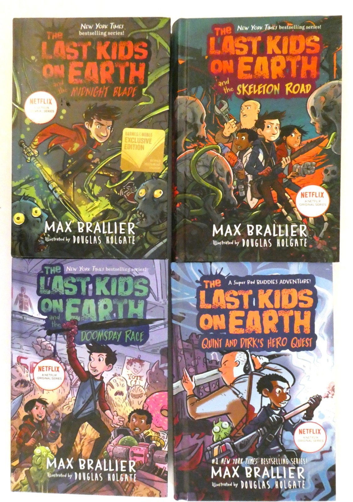 The Last Kids on Earth Lot of 8 Vol. 1-7.5 Max Brallier HB