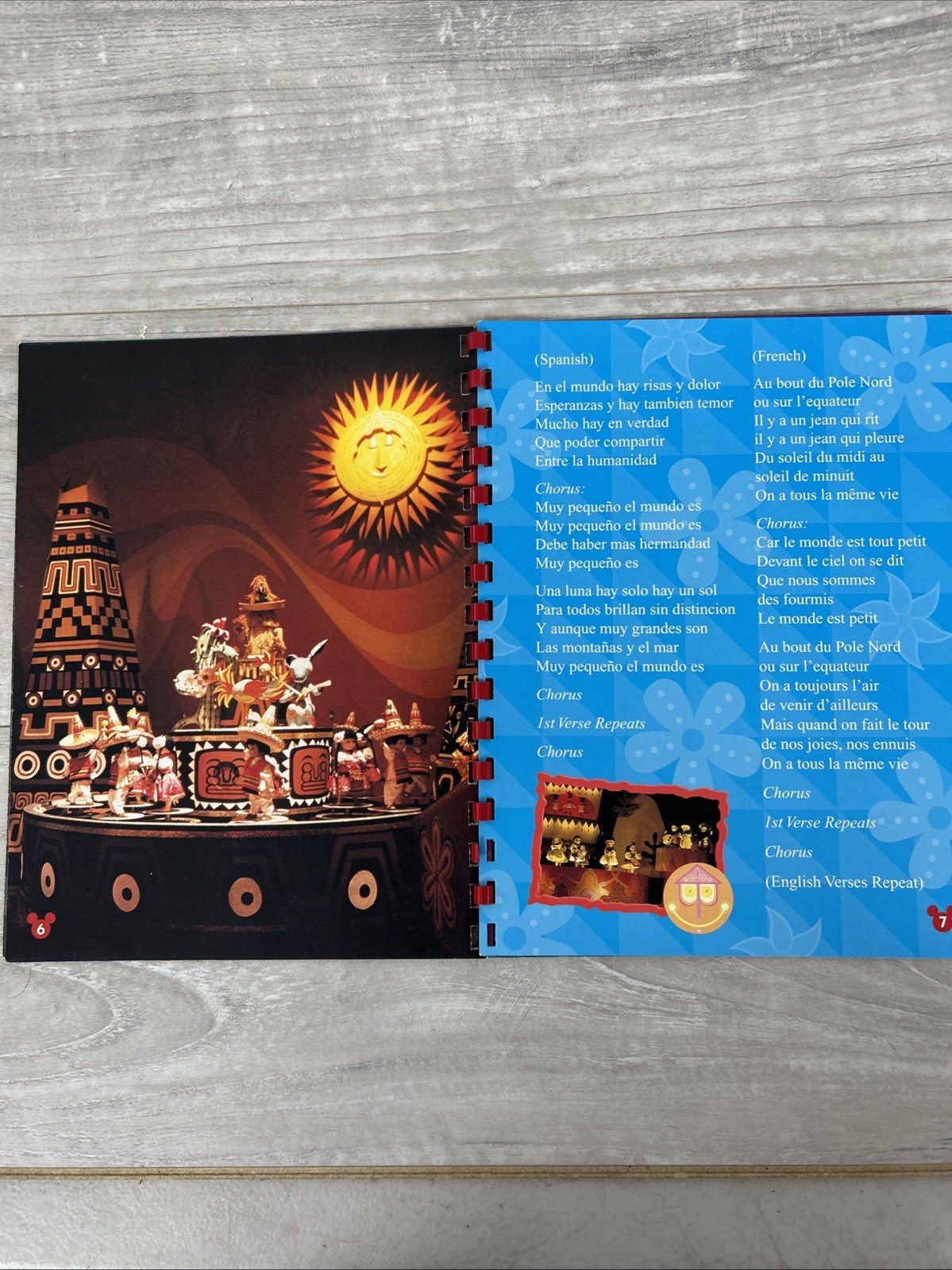 Disney’s Mickey Mouse 1977 50 Happy Years + Theme Park Sing Along A3