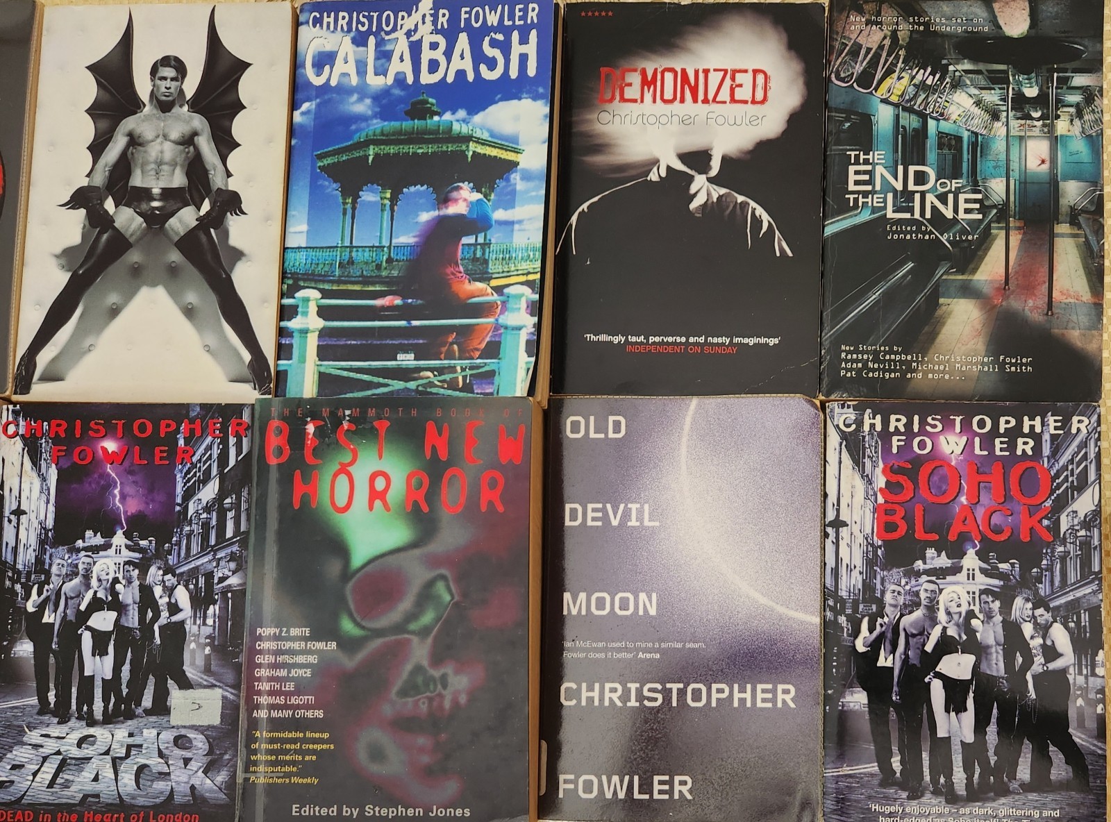 Christopher Fowler Lot of 22 books, 19 PB / 3 HB (see description for titles)