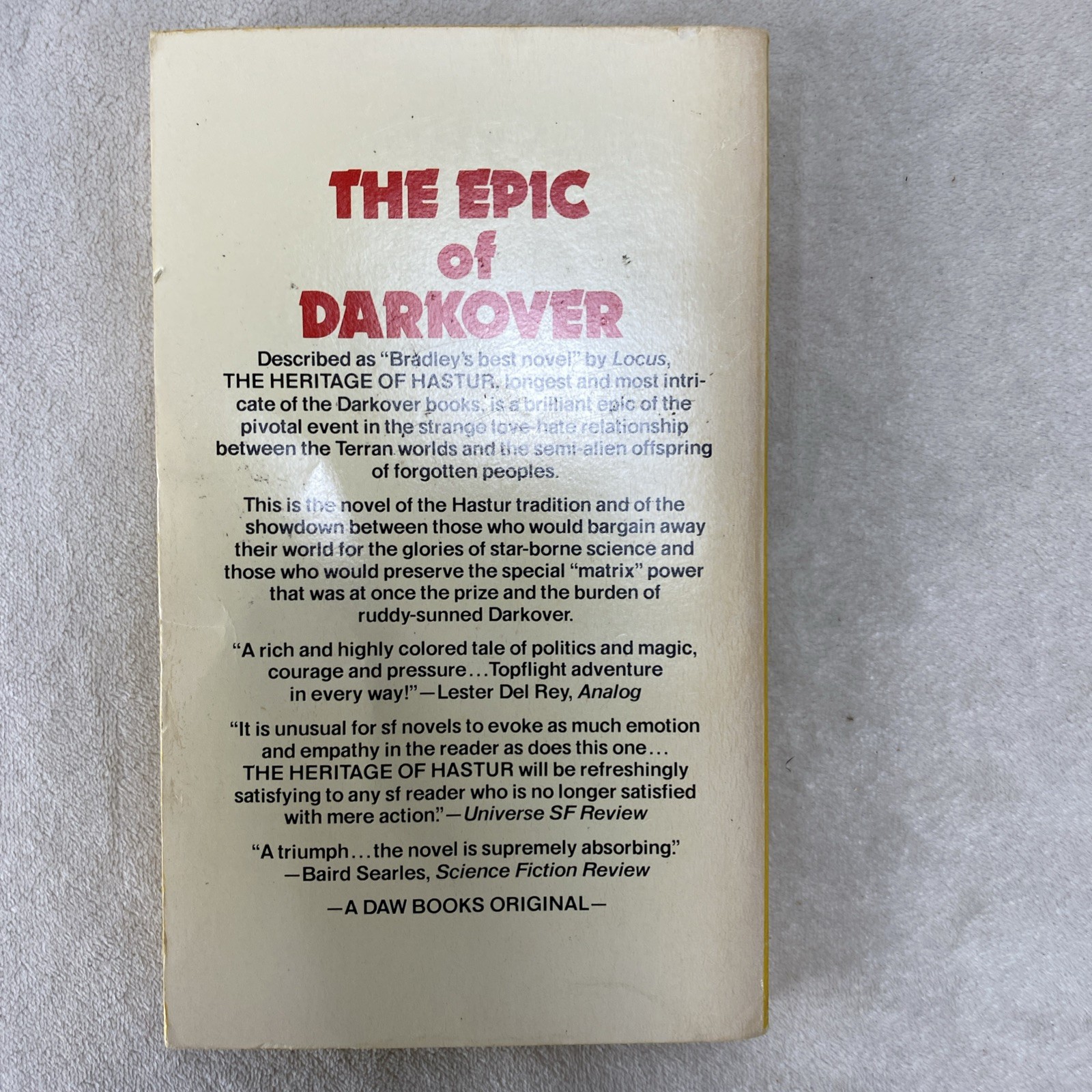 Lot of 7 Daw Books & Ace Marion Zimmer Bradley Darkover Paperback Novels Vintage
