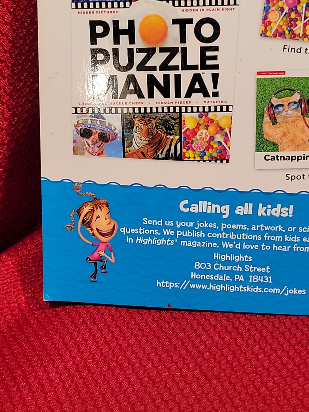 EXPLORE THE OUTDOORS Highlights Chic-Fil-A puzzle maze activity promo Book 2019