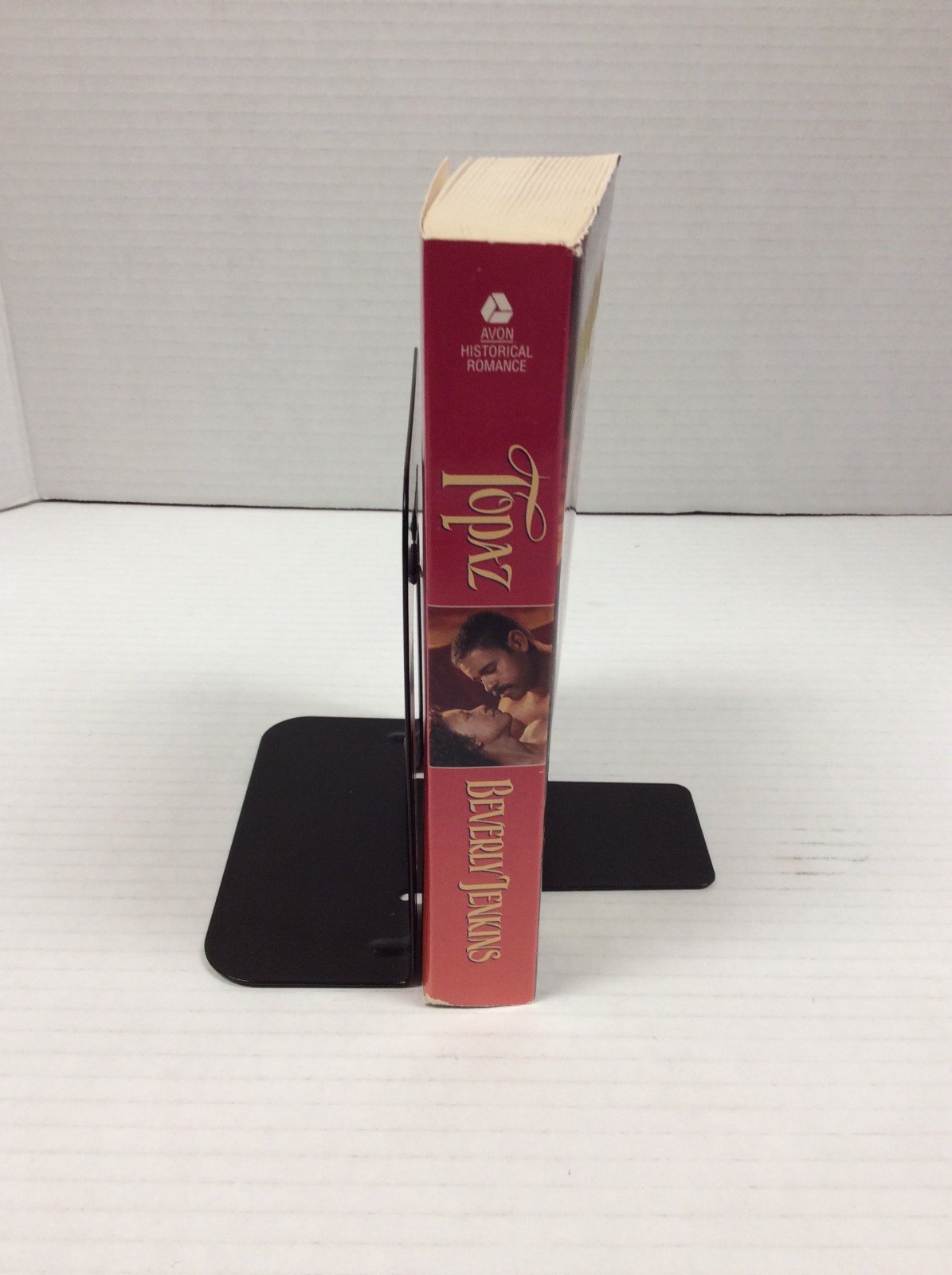 TOPAZ Beverly Jenkins PB Signed Avon 1st Printing 1st Edition 1997