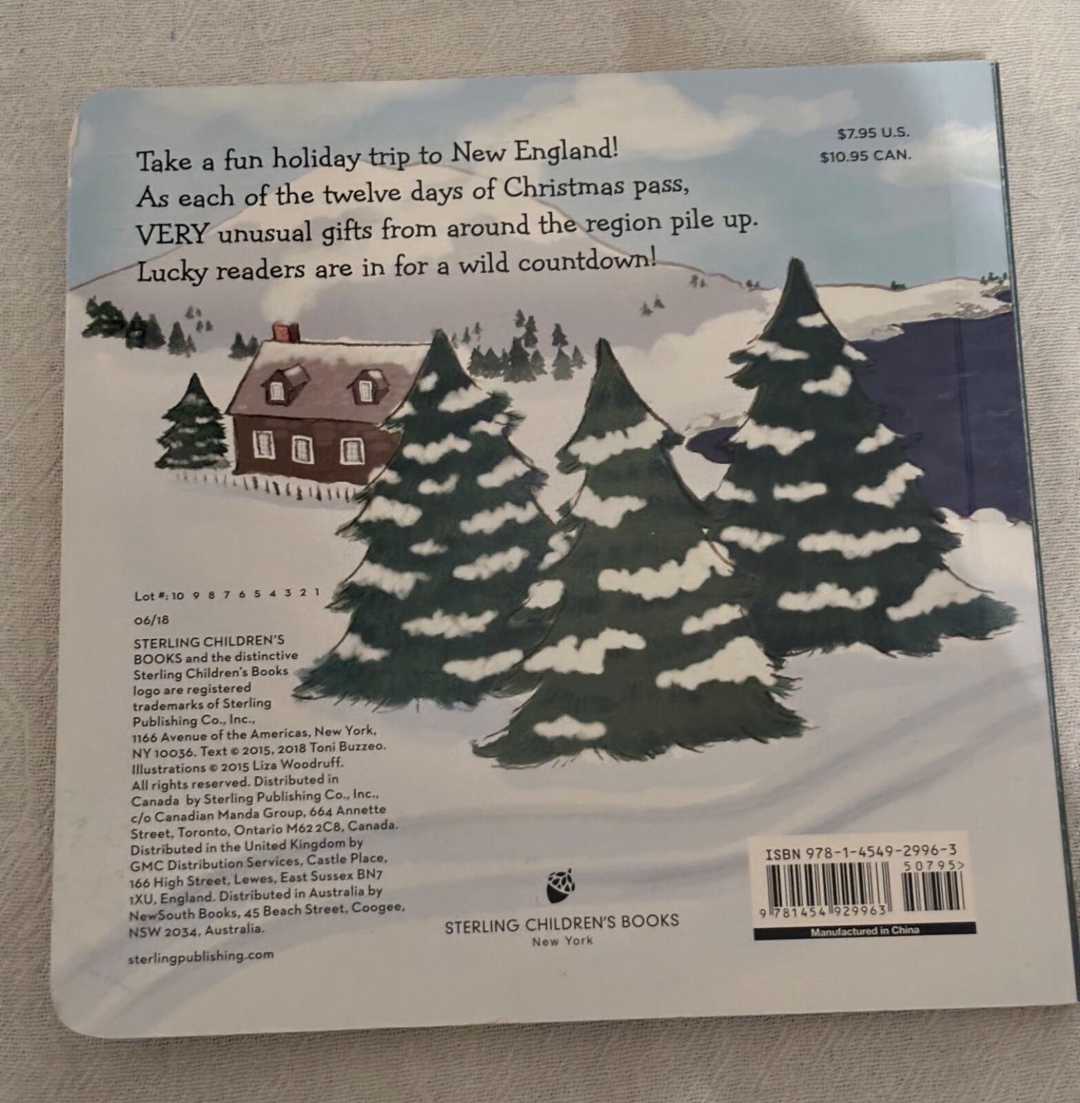 The Twelve Days of Christmas in New England – Book by Toni Buzzeo