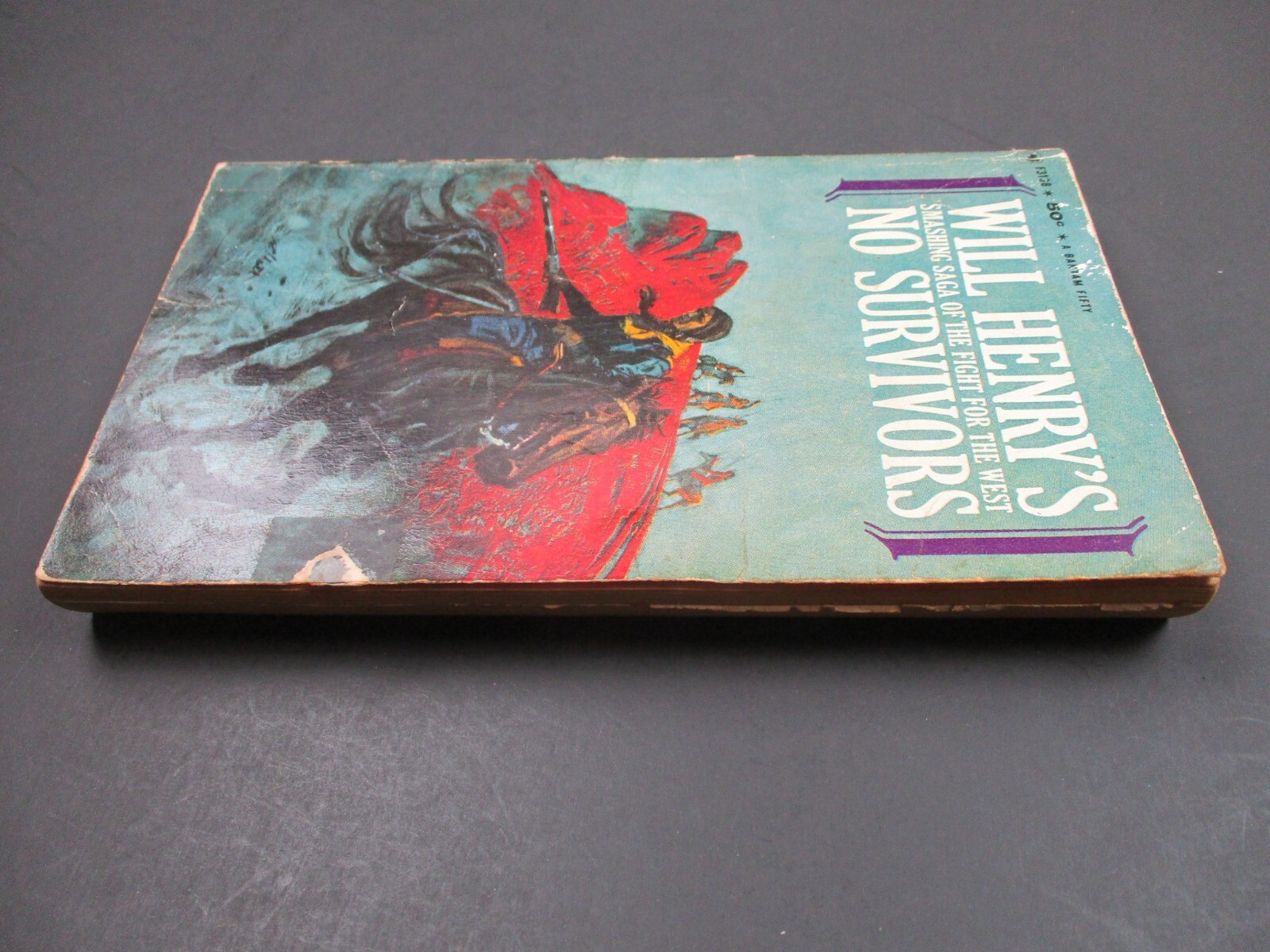 No Survivors by Will Henry Bantam Books 2nd Printing 1963 Paperback PB Western
