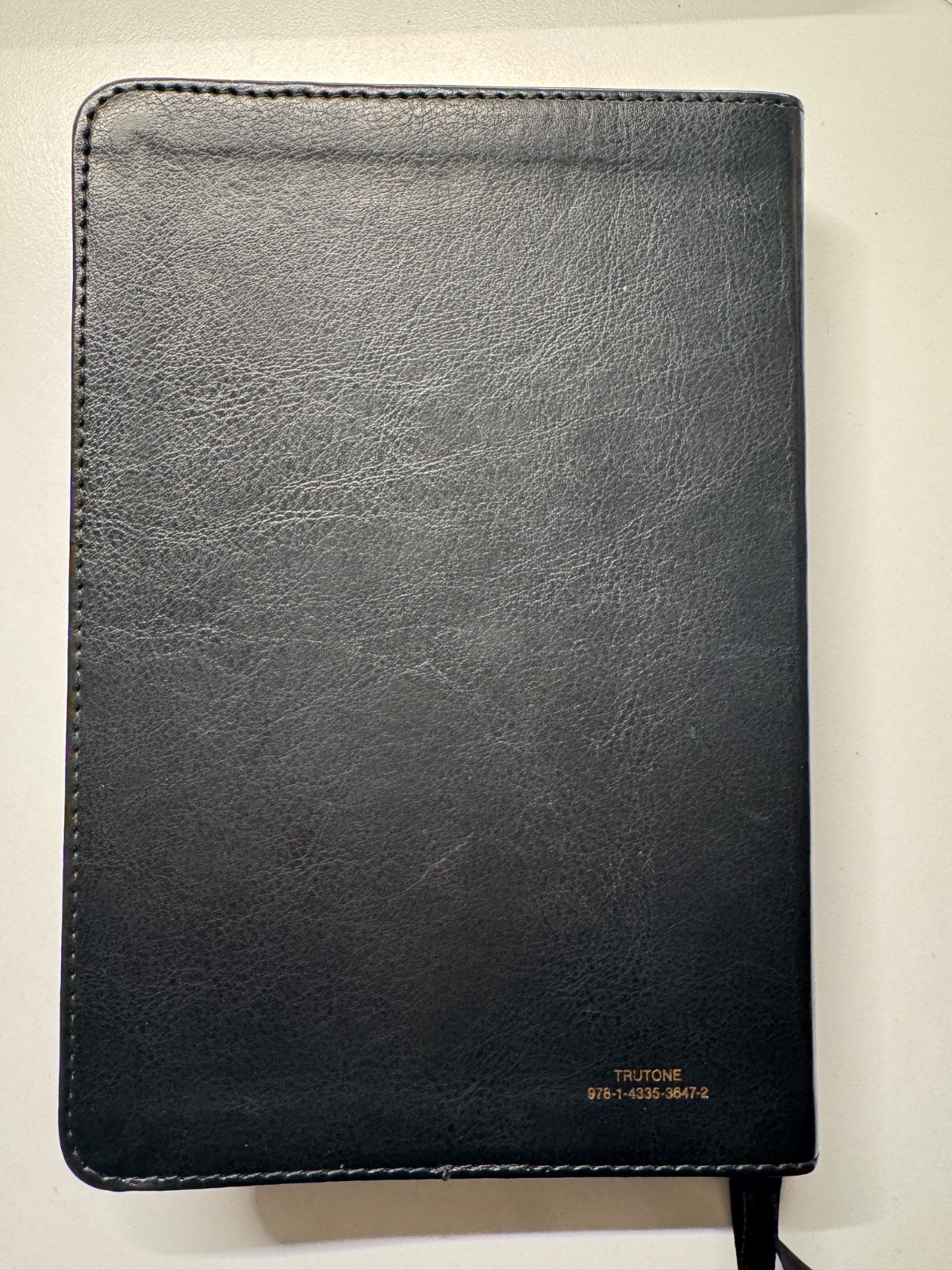 ESV Single Column Personal Reference Bible- Extra Ribbons Blue Gold Gilded