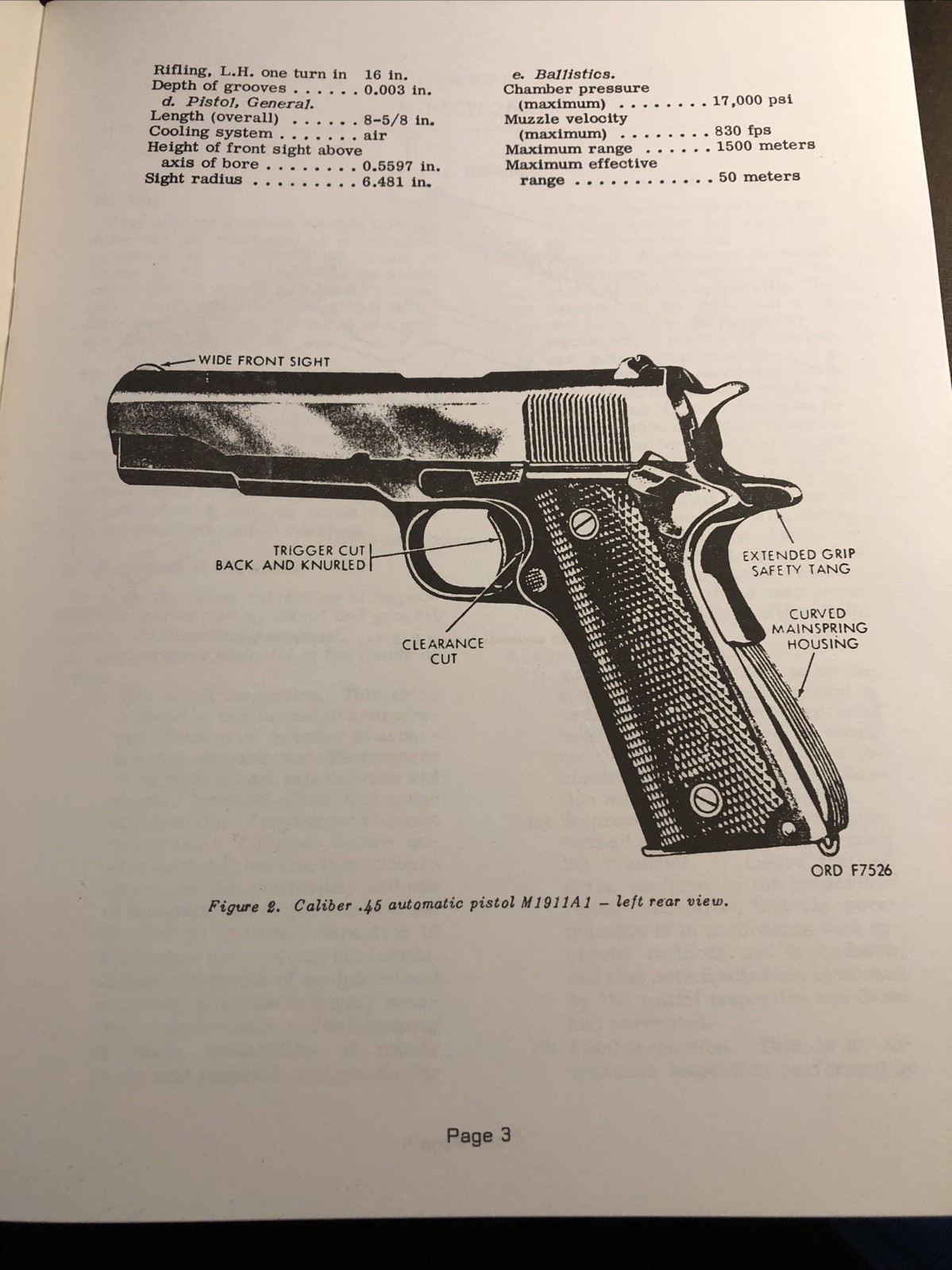 Owners Manual The Care And Repair Of The M 1911 A1