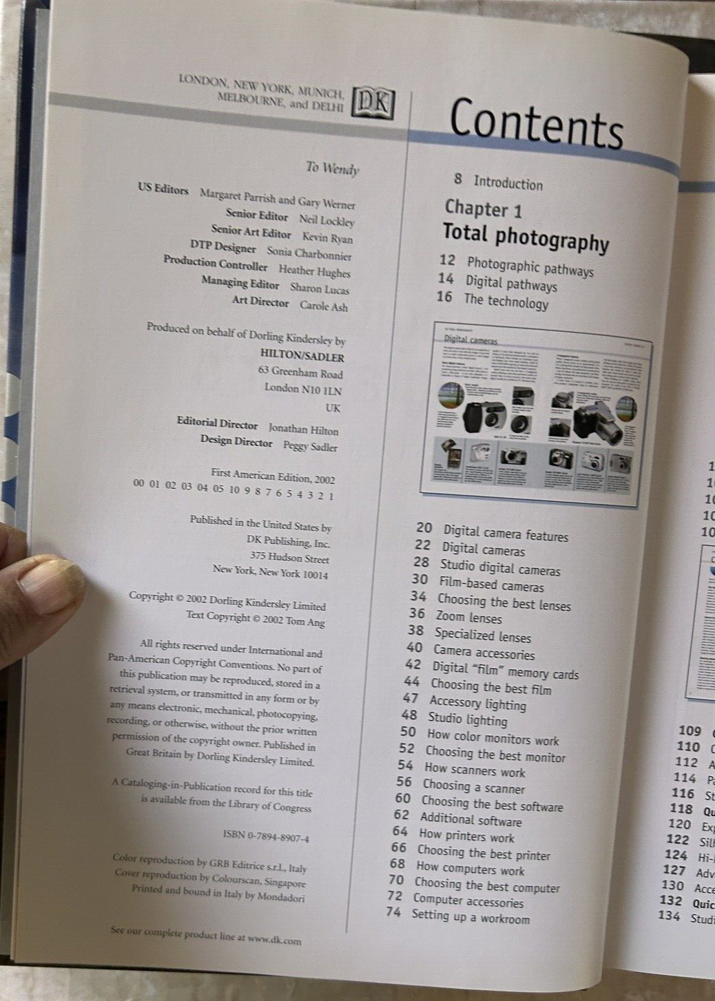 Digital Photographer’s Handbook by Tom Ang ( 2002:HC/DJ ) 1st American Edition