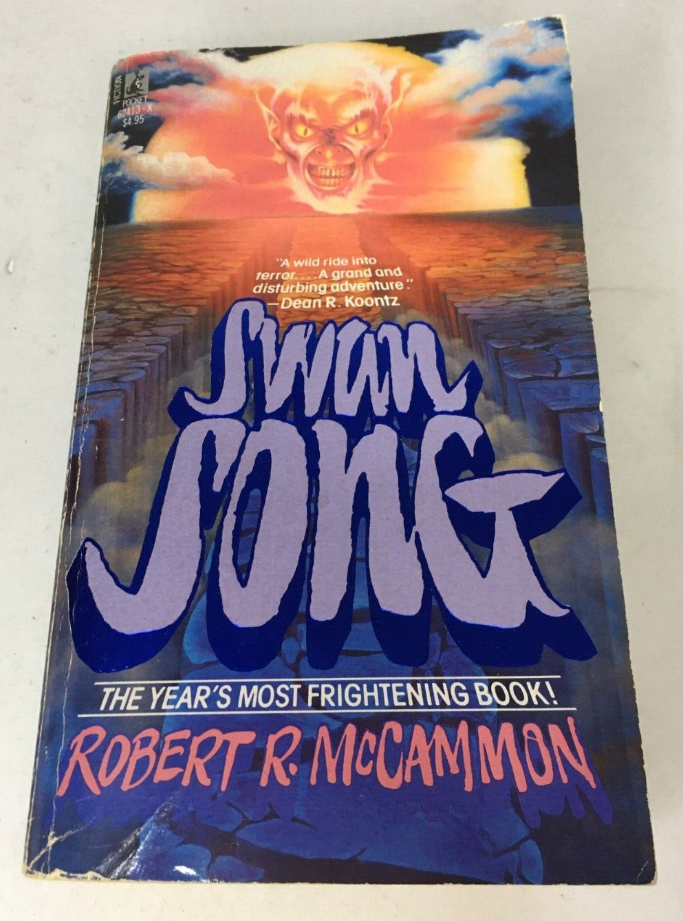 Swan Song by Robert R. McCammon First Pocket Books 1987 PB 1st Edition