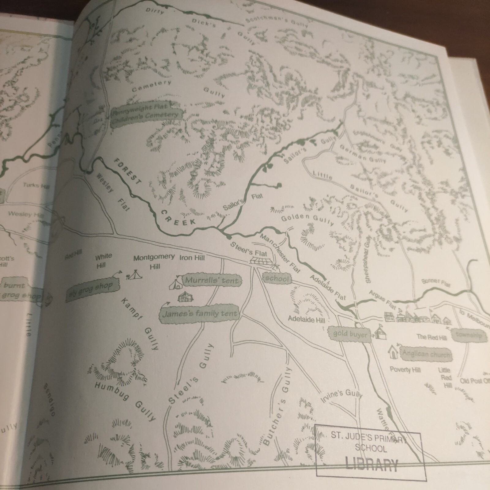 To the Goldfields! By Rachel Tonkin Hardcover Ex Library Illustrated