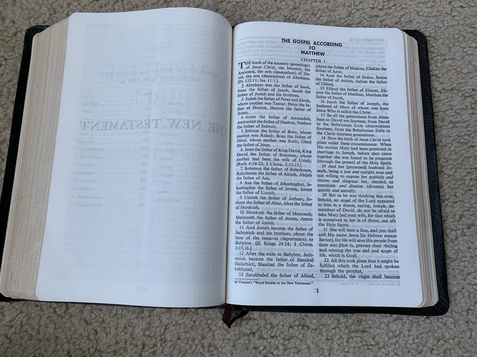 The Amplified Bible AMPC – 1965 Edition 4th Printing – Zondervan Leather
