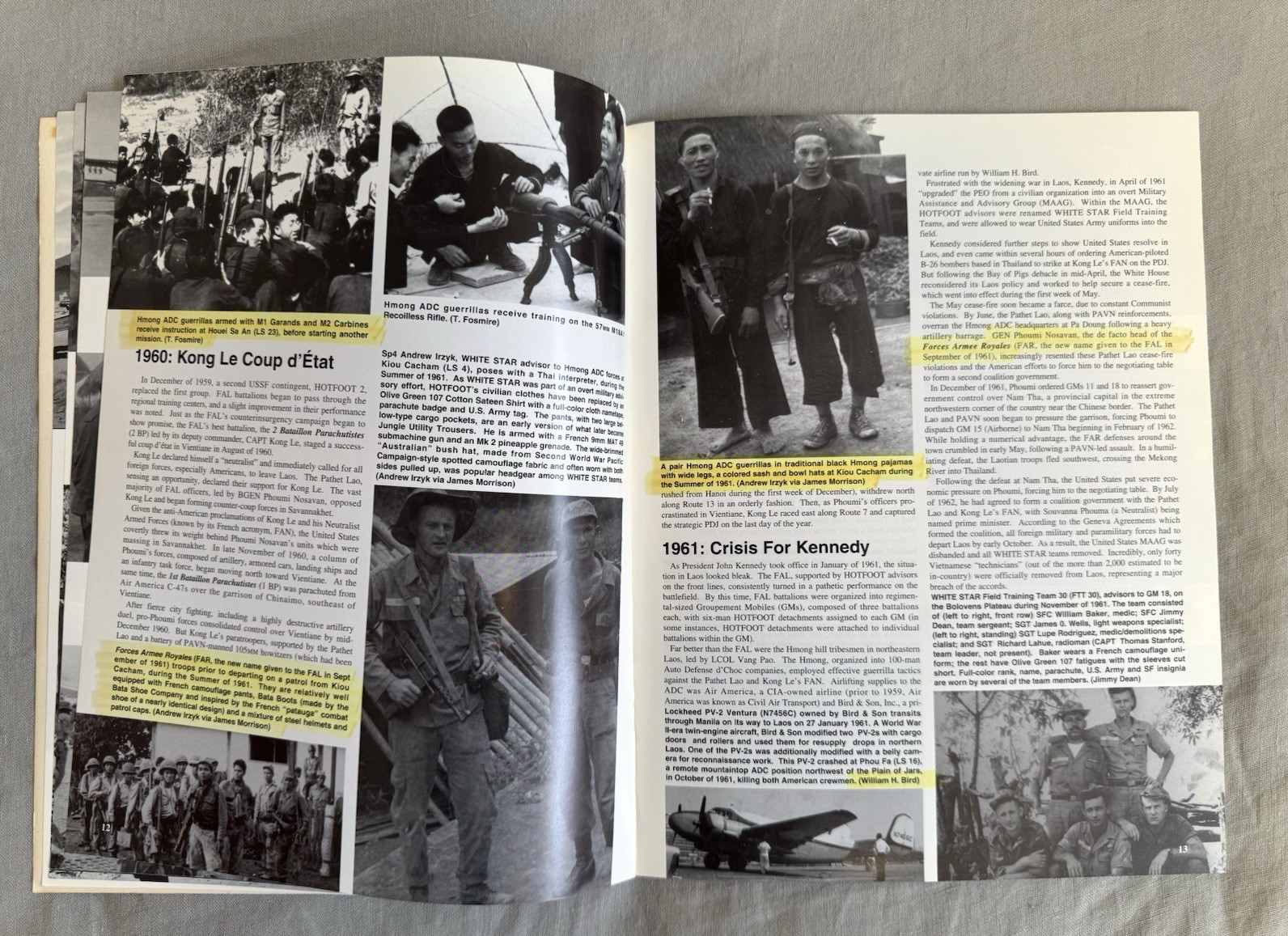 War In Laos 1954-1975 Kenneth Conboy Vietnam Studies Group 1994 War Photos 6063