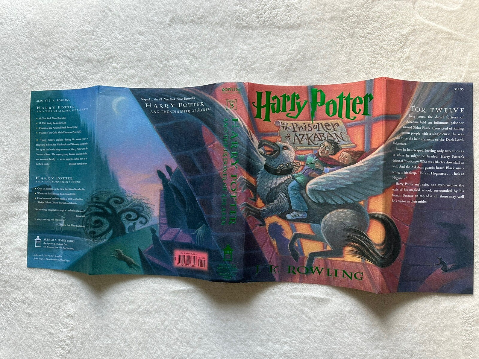 Harry Potter and the Prisoner of Azkaban | JK Rowling | Signed by Mary Grandpre