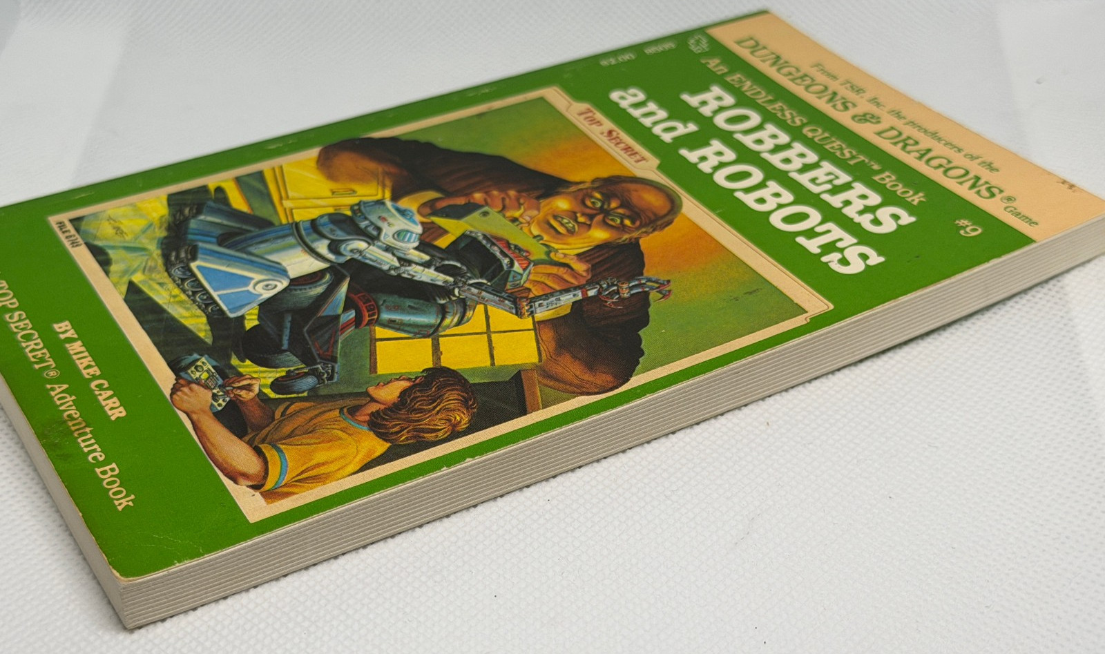 Robbers and Robots An Endless Quest #9 Mike Carr A Top Secret Adventure 1st Ed