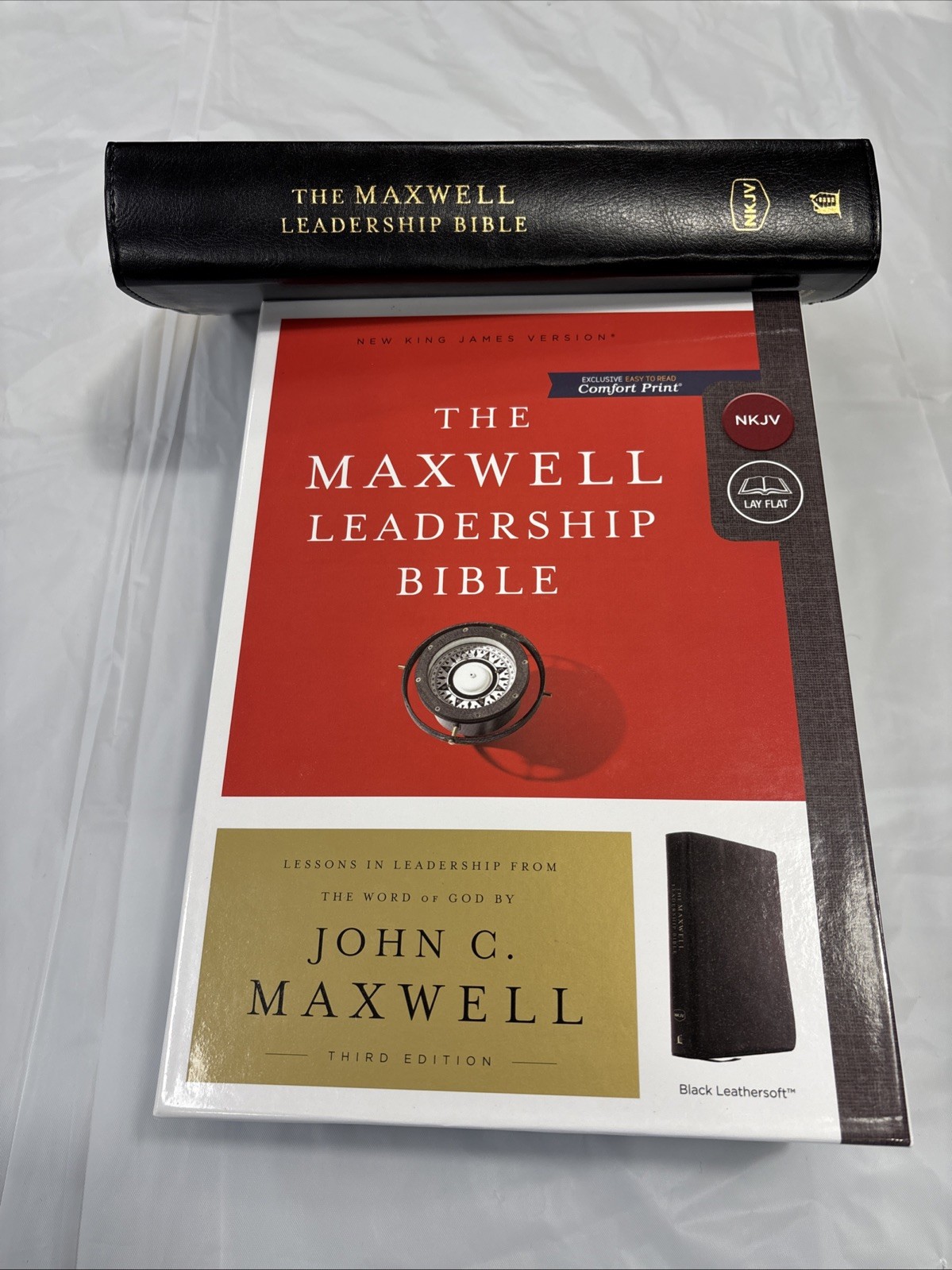 NKJV Maxwell Leadership Bible [Third Edition, Black] by John C. Maxwell…
