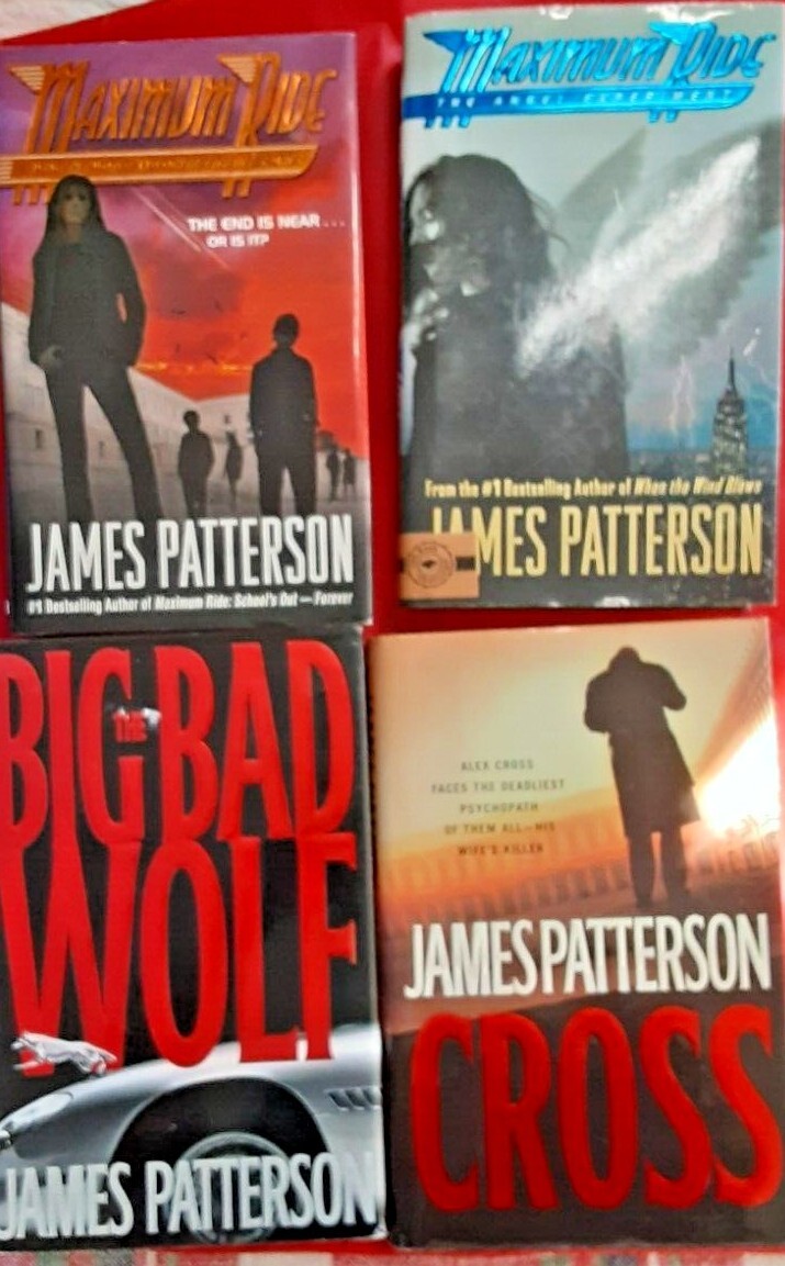 JAMES PATTERSON You Pick the Title Hardcover Books-Create Your Own Lot!