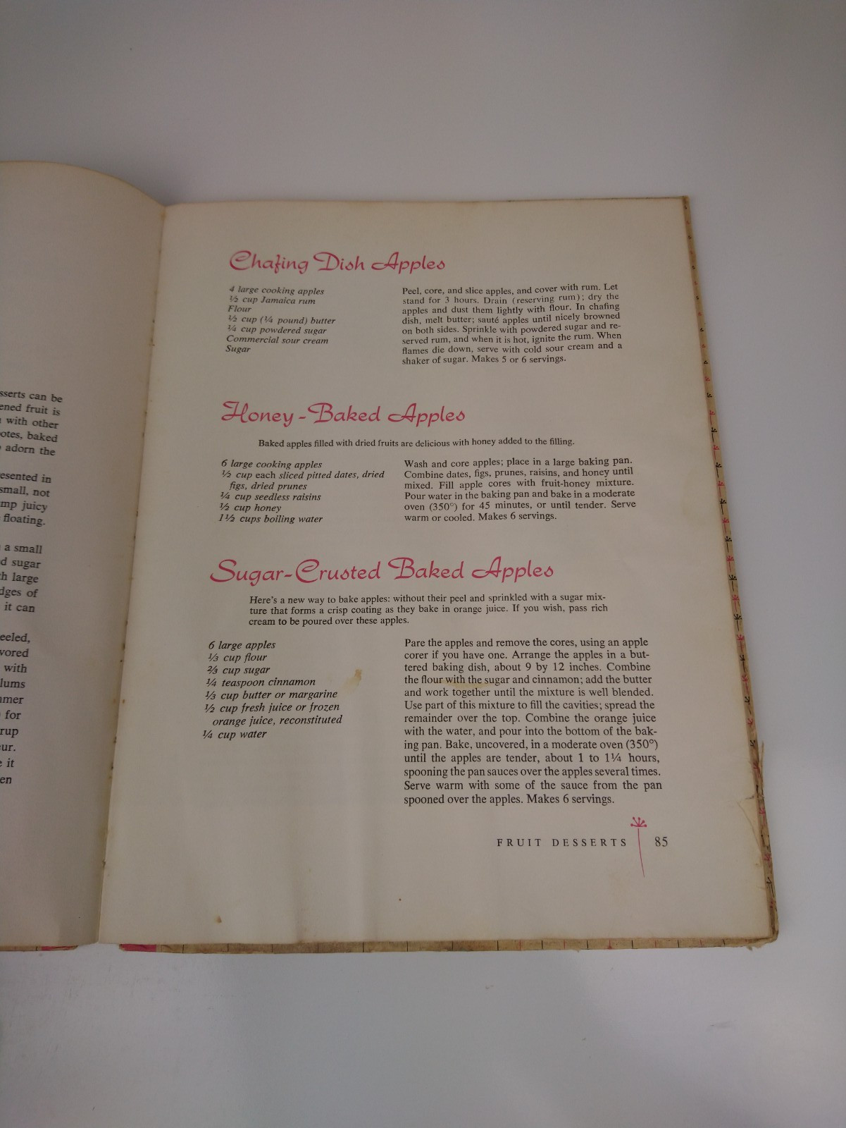 VTG 1963 Sunset Magazine Desserts Cookbook