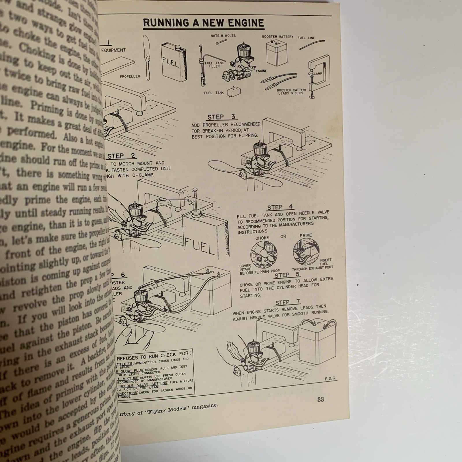 Engines for Models : Part No. B-102 Berkeley Models 1955 Booklet 95 Pages 312S