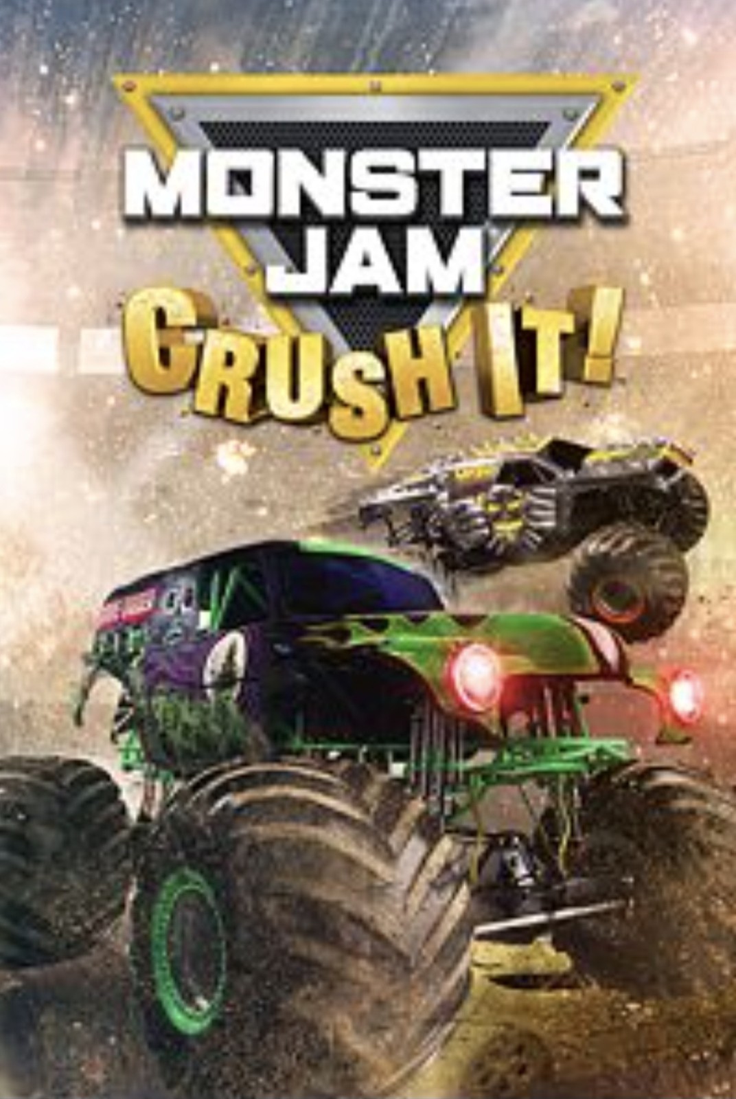 🟢 MONSTER JAM 🟢 ●CRUSH IT!● Monster Truck Coloring & Activity Book.
