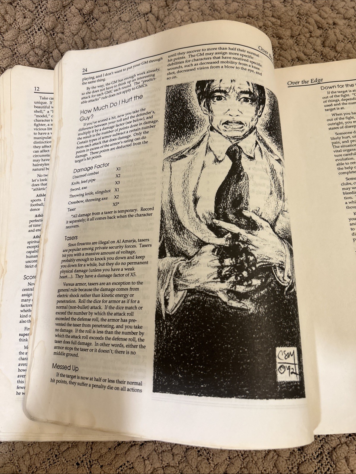 Atlas Games AG 2000 Jonathan TweetOver the Edge: Psychosurreal Roleplaying