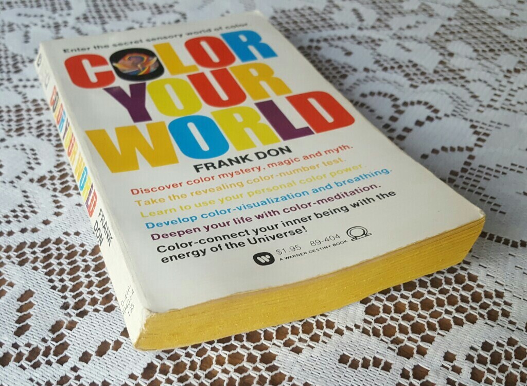 Color Your World Vintage Paperback 1977 First Printing