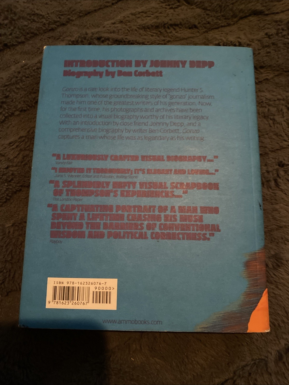 Hunter S. Thompson Gonzo Paperback Hunter S. Thompson
