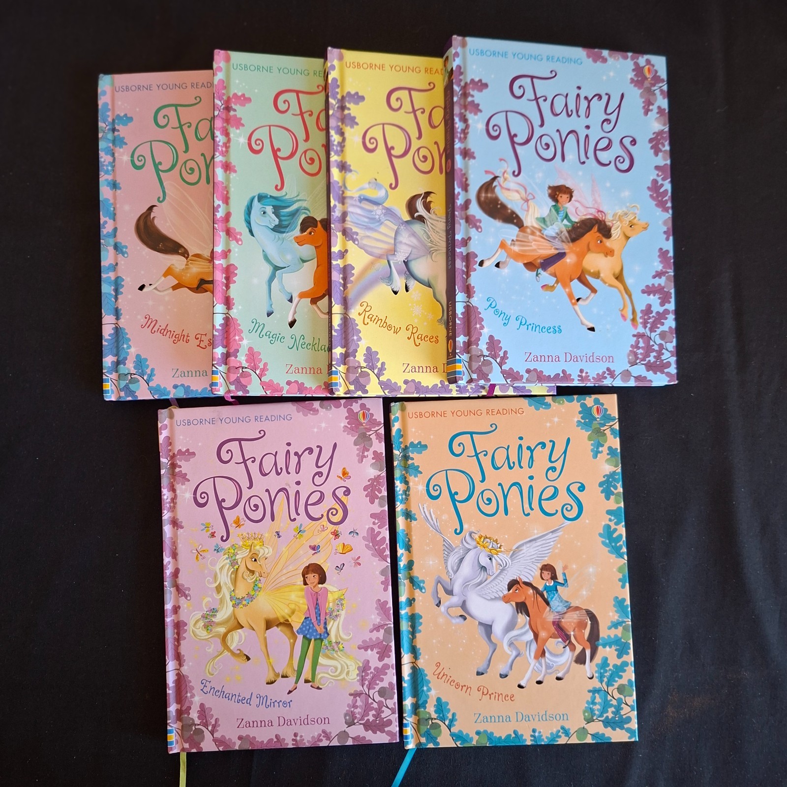 Fairy Ponies 1,2,3,4,5,6 Zanna Davidson Useborne Young readers (TT15)