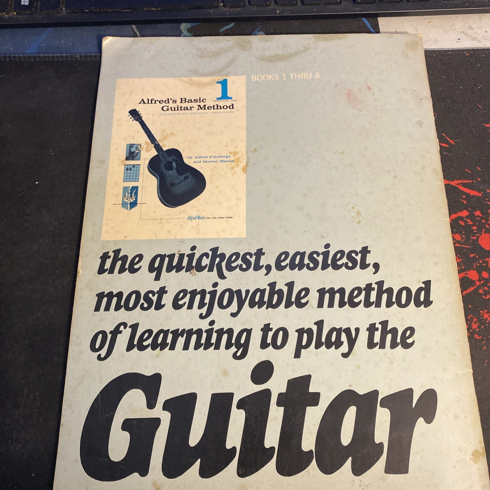 Alfred’s Basic Guitar Method Book 1 by Alfred d’Auberge – 1959