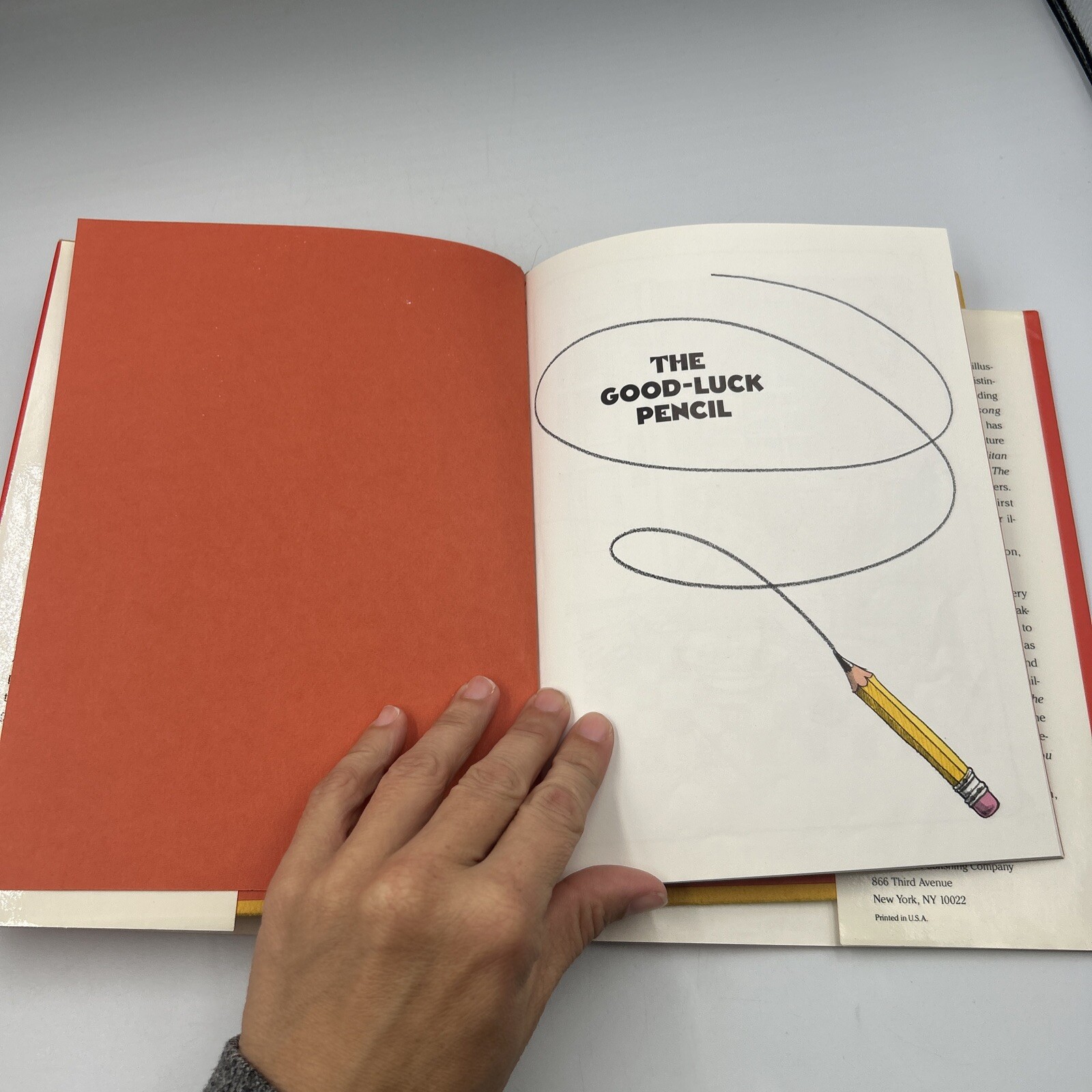 GOOD-LUCK PENCIL by Diane Stanley SIGNED 1986 HC/DJ Illustrated by Bruce Degen