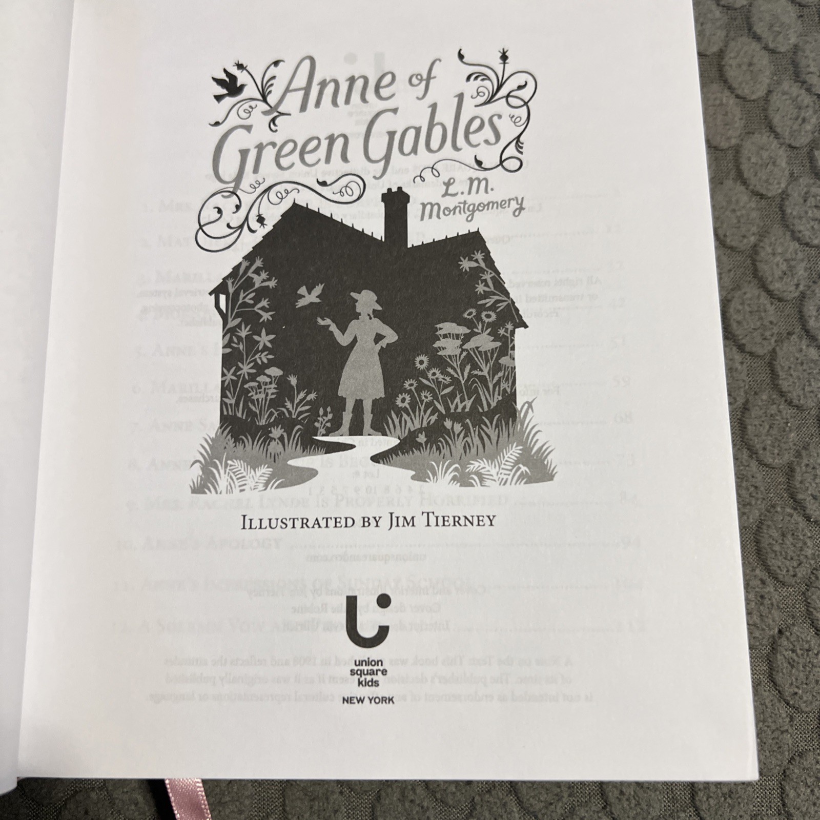 Anne of Green Gables – Sprayed Edges – Illustrated – Union Square Kids