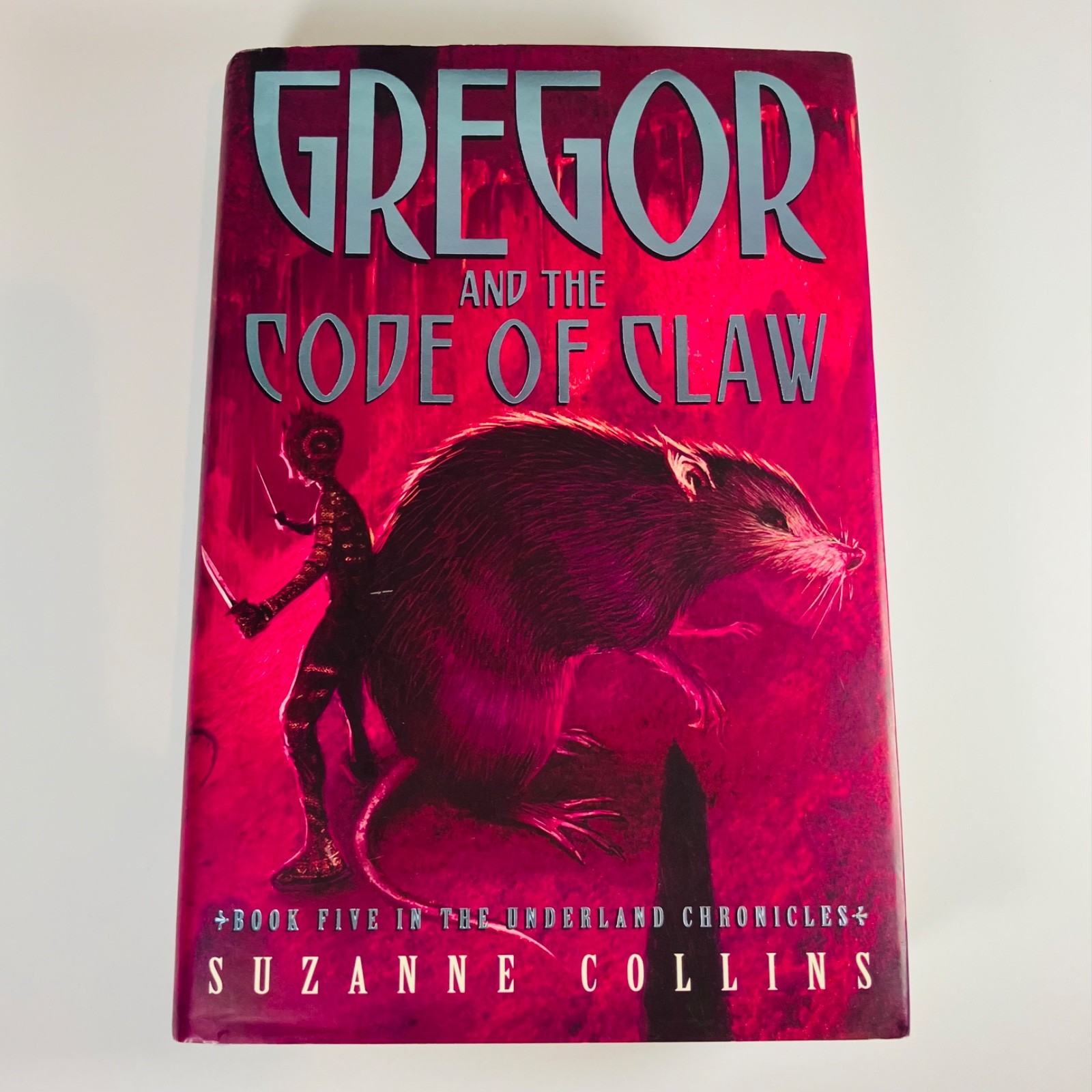 GREGOR And The CODE OF CLAW Book Five (5) Underland Chronicles Hardcover w/DJ