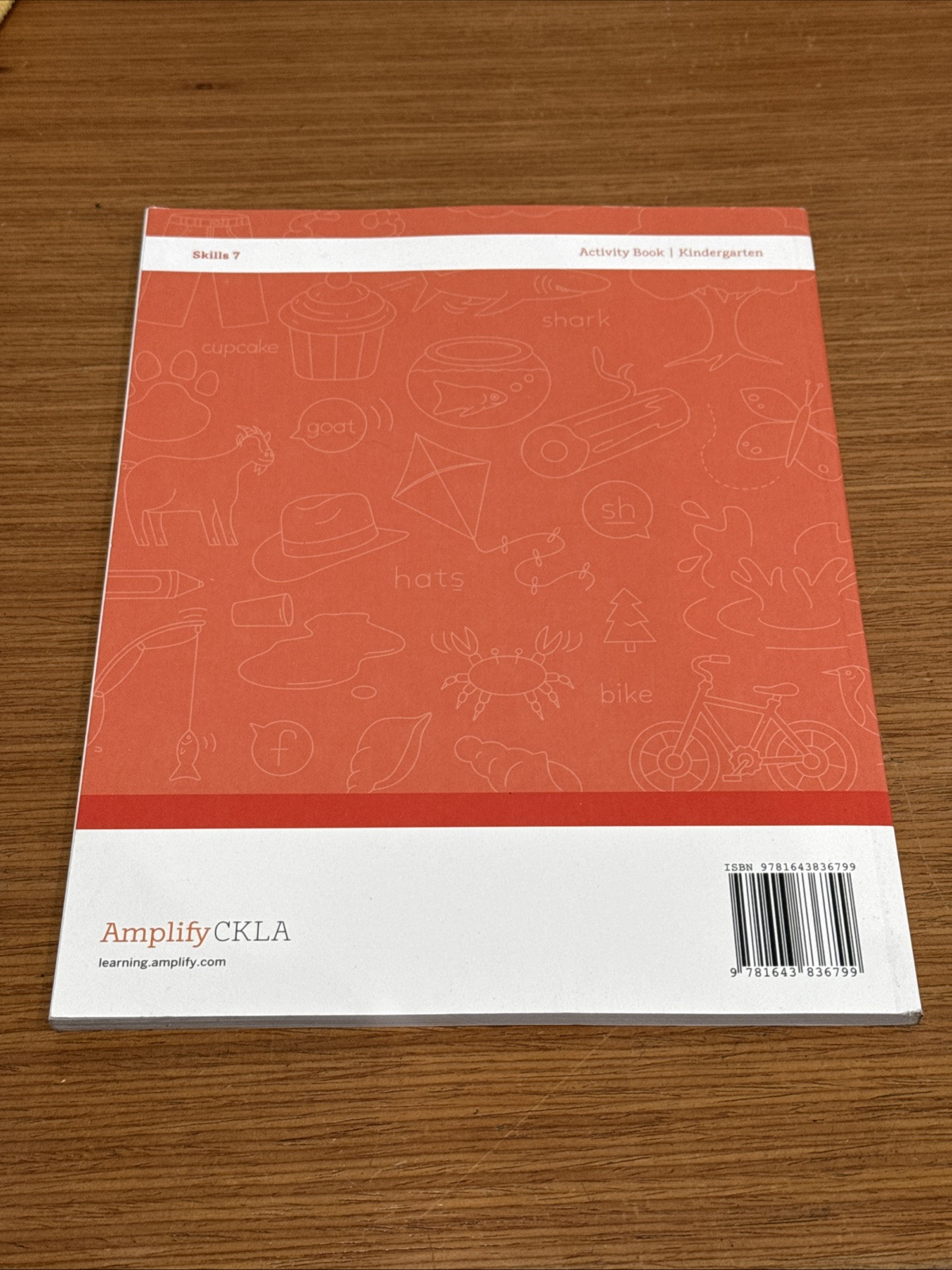 Amplify Core Knowledge Language Arts Skills 7 Kindergarten Activity Book
