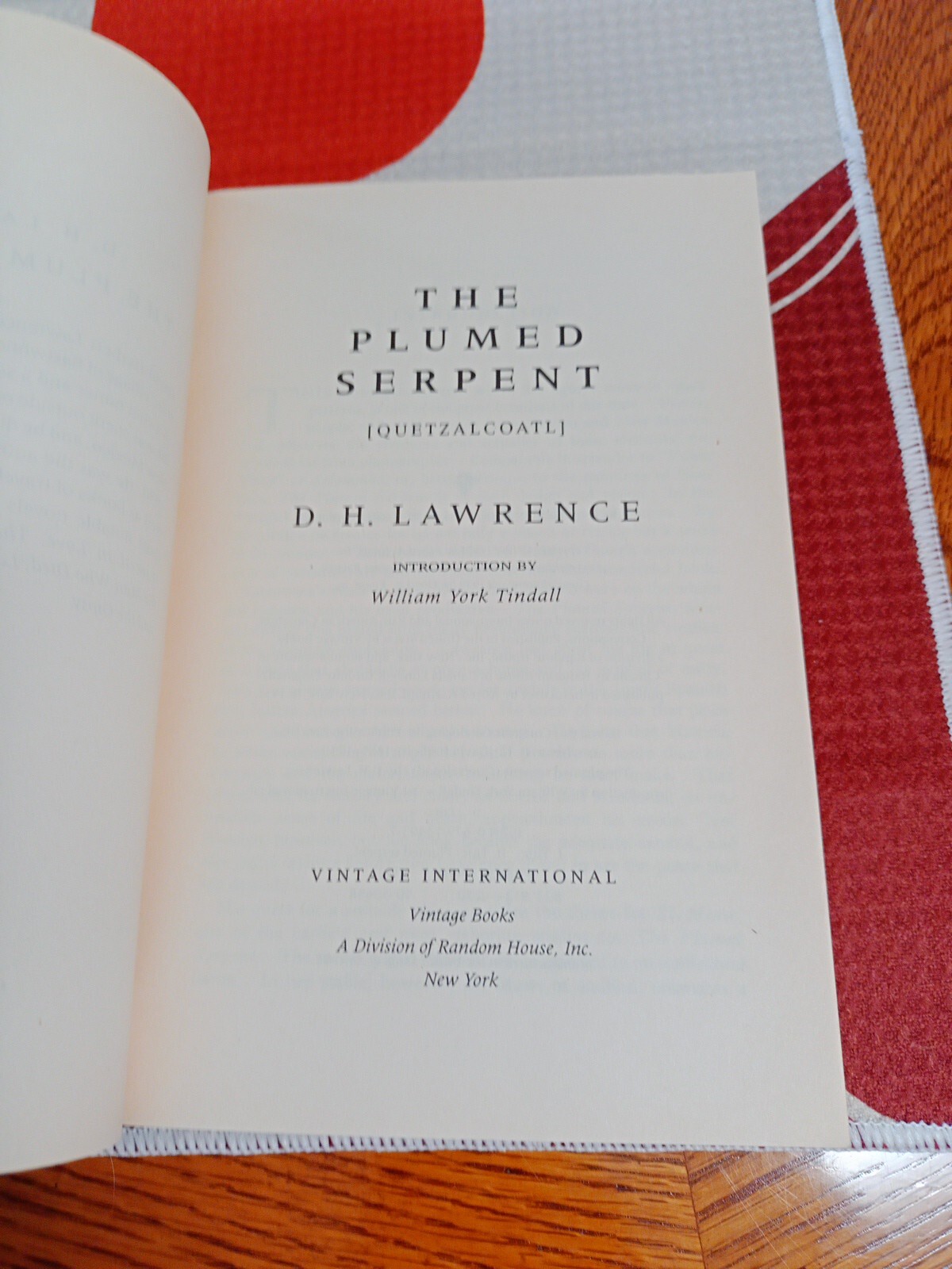 The Rainbow, The Plumed Serpent by D. H. Lawrence, David H. Lawrence Lot