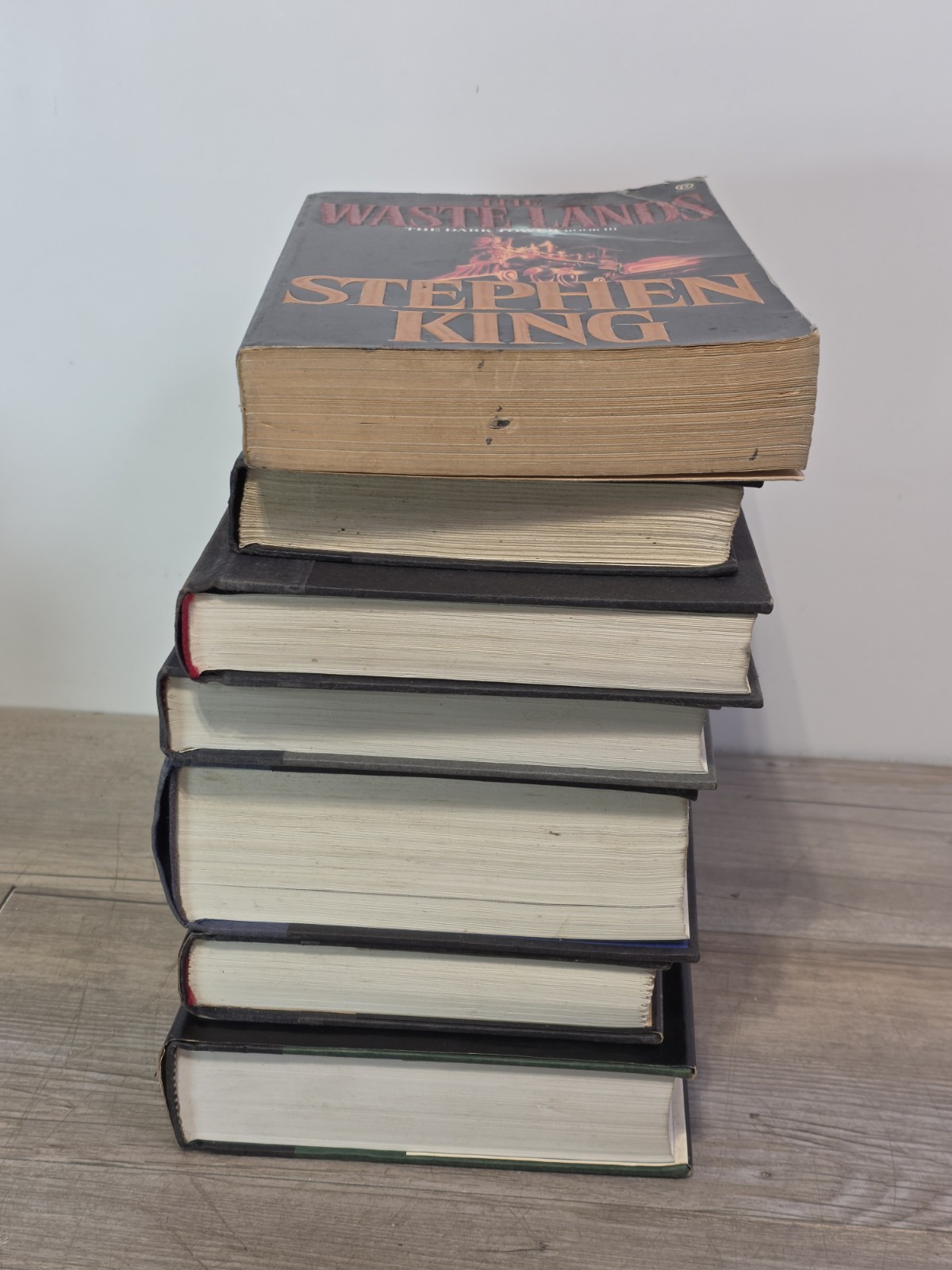 Stephen King 7 Book Lot Pet Sematary, Misery, Gerald’s Game, Tommyknockers