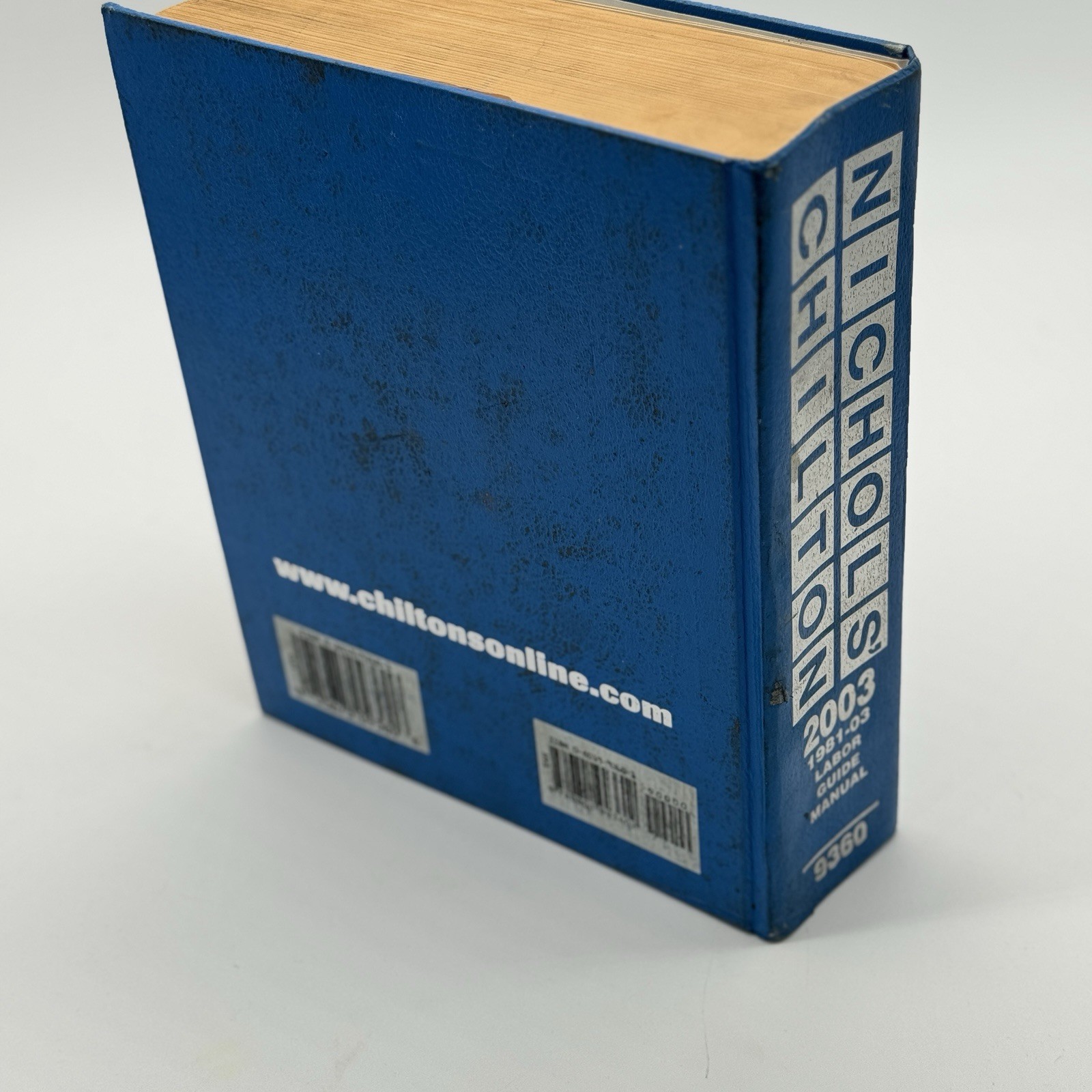 Nichols’ Chilton Labor Guide Manual 1981-2003 ORIGINAL