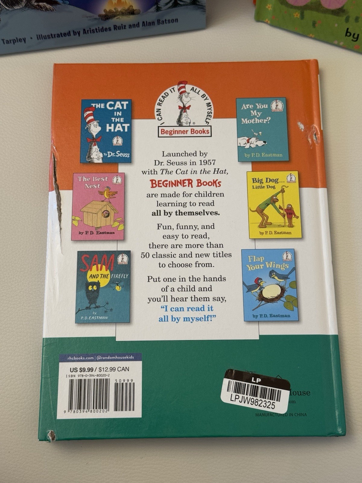 4 Hardcover Dr Suess Children’s Books Lot Seuss