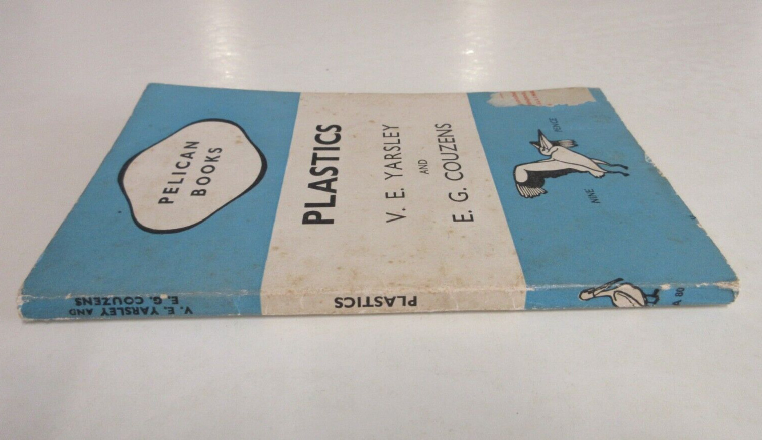 Plastics – by Yarsley and Couzens – Pelican Books – 159 Pages – Vintage – 1945