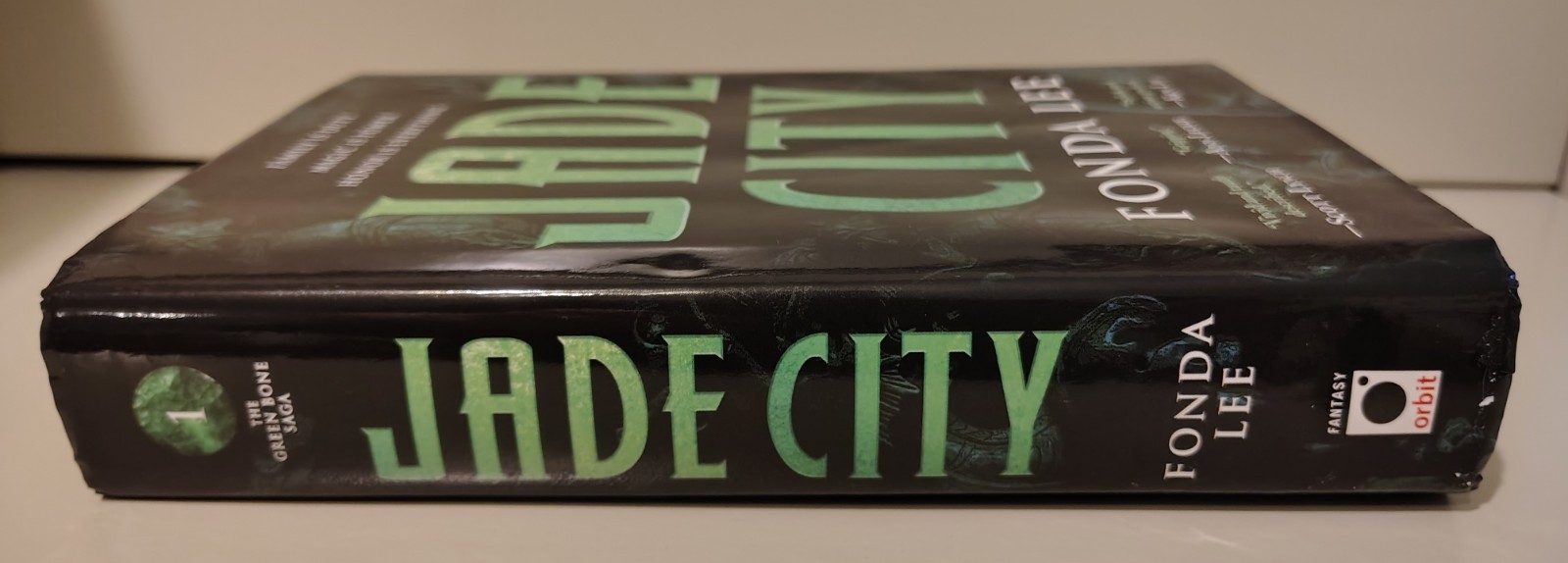 Jade City – Fonda Lee (Hardcover) True First Edition/Print, 1st/1st, $26.00, GD