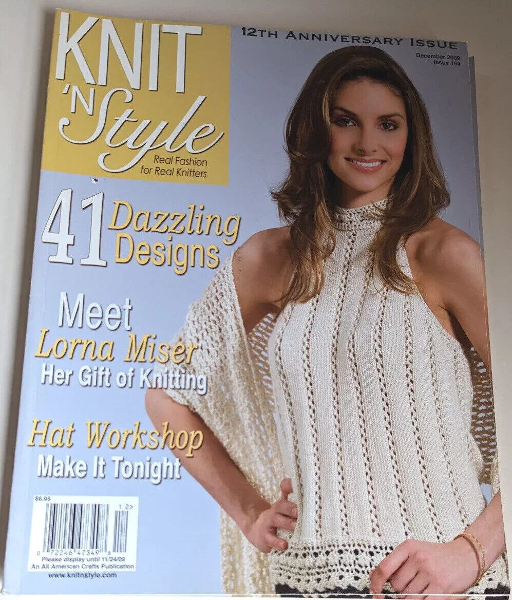 RARE – Knit ‘N Style Magazine December 2009 Issue 164