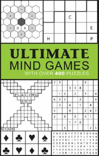 Ultimate Mind Games: With Over 400 Puzzle- 1680524712, Parragon Books, paperback
