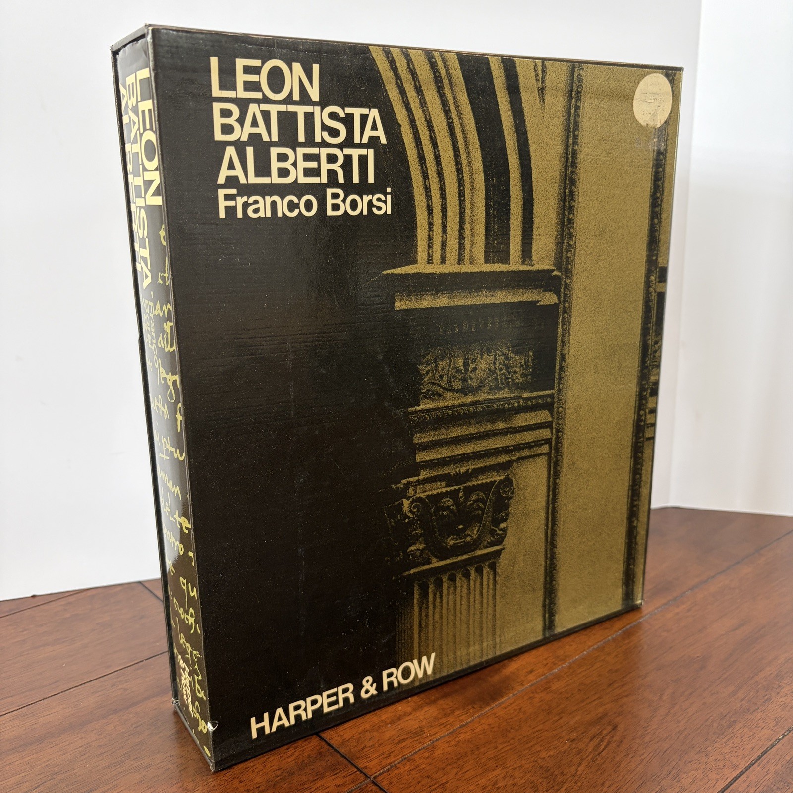 LEON BATTISTA ALBERTI By Franco Borsi & Rudolf G. Carpanini VG HC w slipcase
