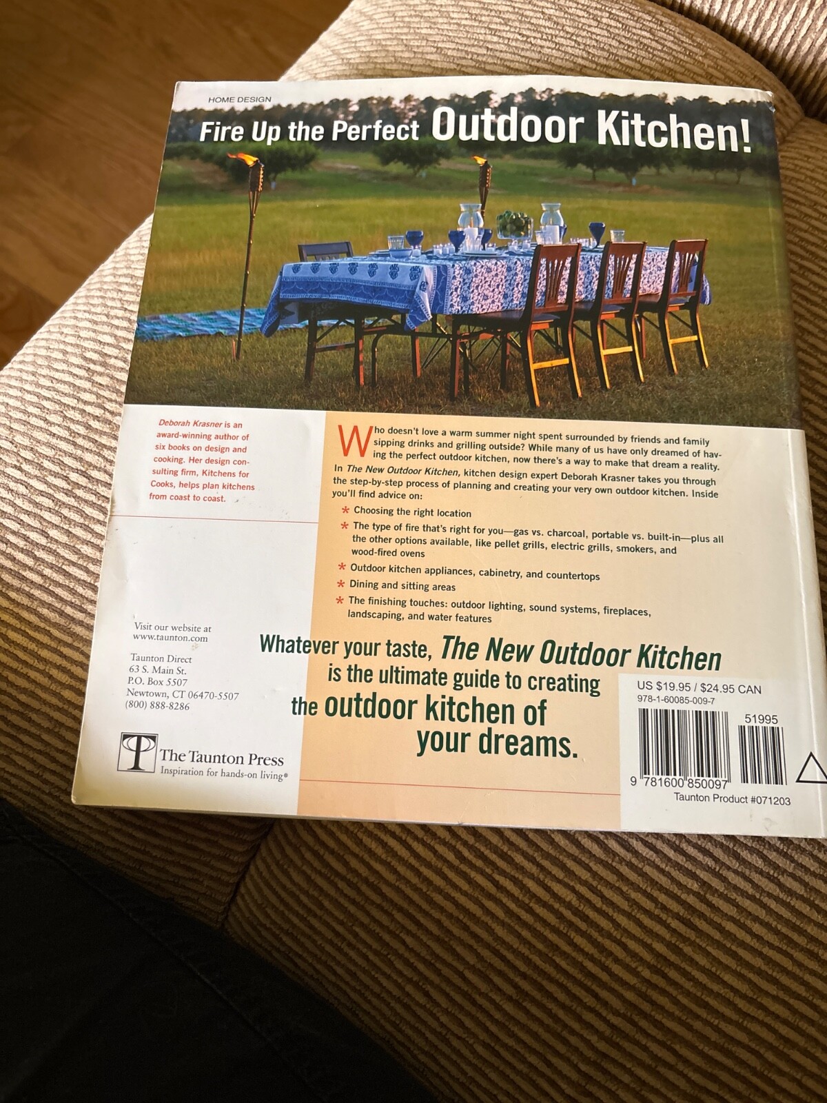 THE NEW OUTDOOR KITCHEN: COOKING UP A KITCHEN FOR THE WAY By Deborah Krasner