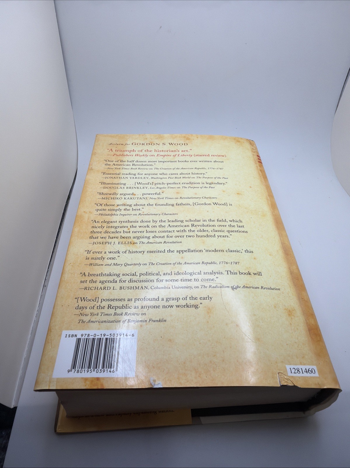 Gordon S. Wood Empire of Liberty (Hardback) (UK IMPORT)