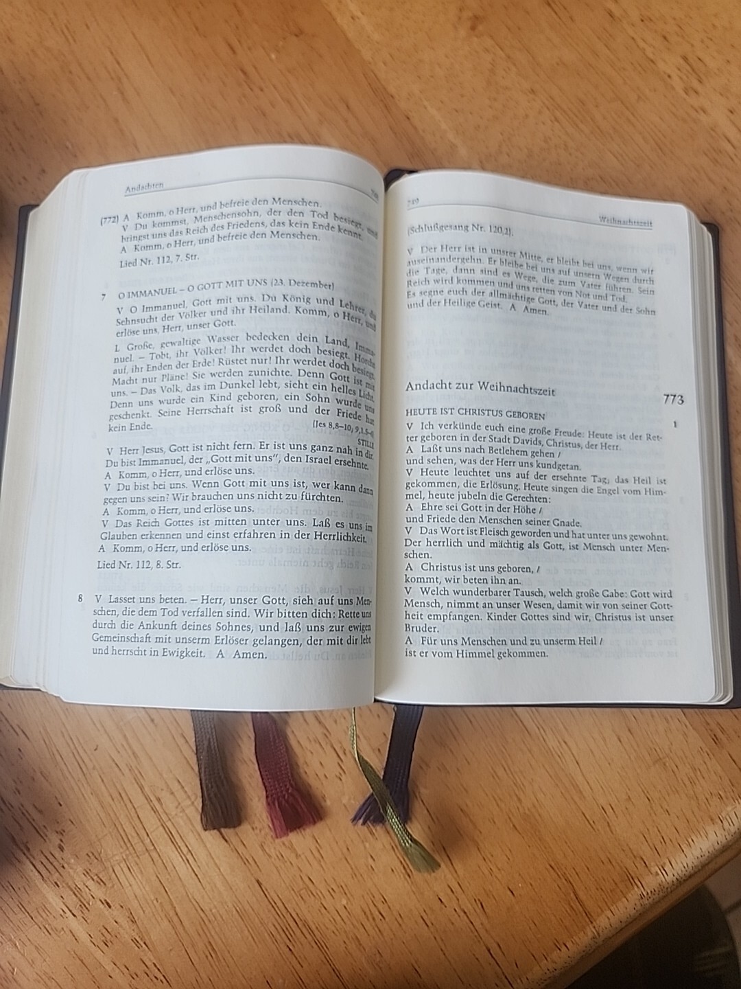 Vintage 1975 Gotteslob Catholic Prayer Hymn Book in GERMAN 6.25″ X 4.5″