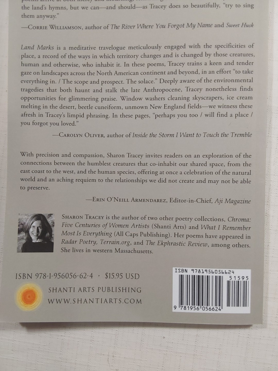 Land Marks by Tracey, Sharon [Paperback, 102 pages]