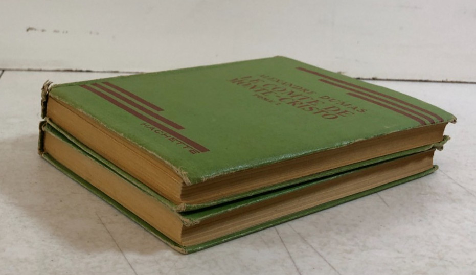 Le Comte de Monte-Cristo, 2 volumes, Dumas, 1938, E-120